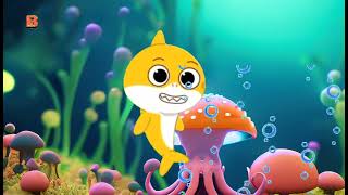 Tiny Ocean Baby shark Rhymes  Baby shark doo doo doo Song  Kids entertainment video  Kids Time [upl. by Nevuer502]