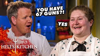 Chef Ramsay Gets To Know The Young Guns A Little Too Well  Hells Kitchen [upl. by Norford179]