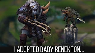 How Rengar Top Turns RENEKTON Into BOOTS [upl. by Earazed]