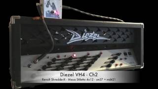 Diezel VH4 Channel 2 Test metal [upl. by Parthen637]