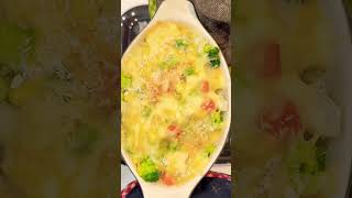 mixed veggies macaroni gratin food foodie [upl. by Ijat]