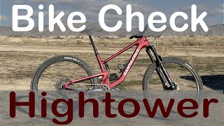 Bike Check  Santa Cruz Hightower With Mark [upl. by Angle]