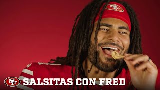 Un Niner vs Salsas Una Picante Plática con Fred Warner [upl. by Ramu]