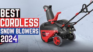 EGO 24 inch 2 Stage Snow Blower Review [upl. by Eitac]