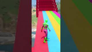 GTA 5 Epic Water Ragdolls  SpiderMan Jumps  Fails ep2557 shorts [upl. by Reeta270]