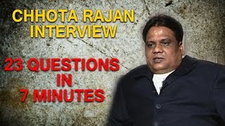 Chhota Rajan Interview with Times Now  Answers 23 Questions in 7 minutes [upl. by Alig]