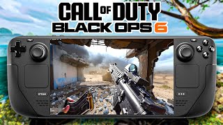 FSR 3 Revolutionizes Call of Duty Black Ops 6  60 FPS in Multiplayer on Steam Deck [upl. by Zednanref365]