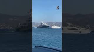 Mega yacht da 127 milioni di dollari travolge unaltra imbarcazione le immagini dellincidente [upl. by Agnimod]