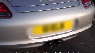 Porsche Boxster 987 Gen 1 with Topgear Valved Exhaust [upl. by Doris]