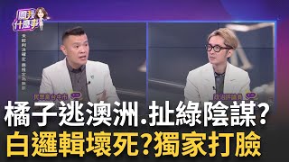 橘子未到案害阿北延押 已離日逃澳 quot被安排quot換地遊學獨 江和樹爆橘子不回台扯跟民進黨利益交換 潑髒水｜陳斐娟 主持｜【關我什麼事 PART1】20241104｜三立iNEWS [upl. by Settera883]