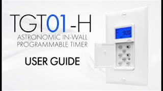 User Guide  InWall Astronomic Programmable Timer  TOPGREENER TGT01H [upl. by Dawaj]