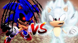 SONIC VS SONIC EXE IN MUGEN FIGHT [upl. by Kenji]