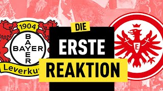 03 Eintracht Frankfurt hat gegen Bayer Leverkusen keine Chance  BundesligaReaktion [upl. by Auberon546]