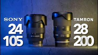 Tamron 28200mm vs Sony 24105mm  Best Travel Coverage Lens [upl. by Otnicaj]