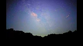 Relaxing Sleep Music and Milky way Beautiful Piano Background Music [upl. by Steffane]