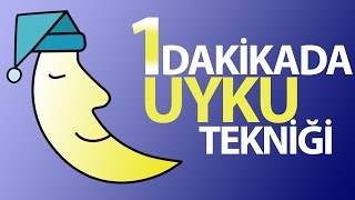 Uyku sorunu olanlar için 1 dakikada uyuma tekniği Açıklamayı okuyun [upl. by Dupuis]