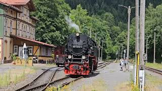 Im Harz ist es wieder grün  Juni 2024 Harzer Schmalspurbahnen [upl. by Lewse863]