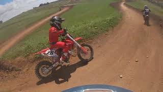 jacob 114 cheddar motoparc 21724 cheddar mx motocross ktm sx50 gopro [upl. by Atikel]