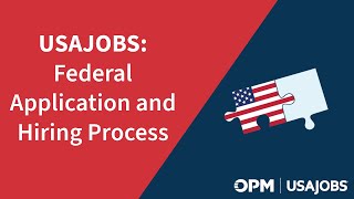 USAJOBS Federal Application and Hiring Process [upl. by Vincelette]