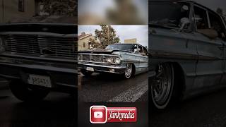 Swedish Raggare Sweden 🇸🇪 Classic Car Week 2024 RatRod Lowrider Ford Galaxie 64 shorts shortvideo [upl. by Demetre]