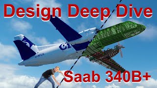 DDD1 Saab 340  Design quirks amp onboard a very special flight HD 1080p [upl. by Marchall841]