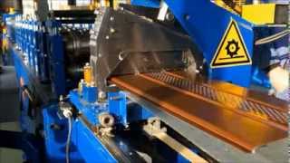 ZEMAN  soffit roll forming machine [upl. by Negyam702]