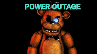 POWER OUTAGERemix Freddy Megalovania [upl. by Fatma]