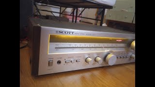 HH Scott 325R repaired and with LED lights [upl. by Atarman]