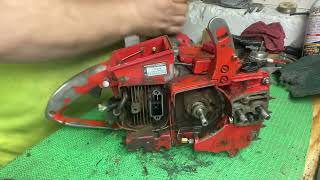 How To Fully Disassemble Homelite Super XL Auto Chainsaw Getting Ready To Port And Repair [upl. by Schlessinger632]