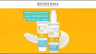 Photoderm PEDIATRICS sprej a mlieko SPF 50  Bioderma [upl. by Siduhey]