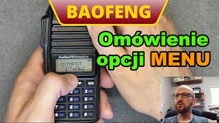 Baofeng UV82  omówienie całego menu i ustawień [upl. by Yetac]