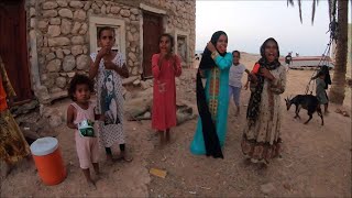 Evening walk around a street of Hadiboh Town in Socotra Island Yemen [upl. by Madge590]