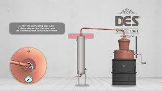 DES® 100L User manual pot stills  how to install and how to clean the pot [upl. by Nerrol]