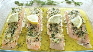 Como hacer Salmon al horno en poco tiempo  Sabados Con Adriana [upl. by Ffilc]