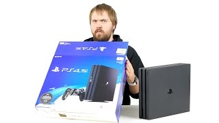 Распаковка PS4 Pro и есть ли смысл брать [upl. by Aikemehs]