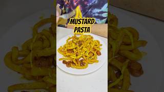 Condiment Pasta     recipe mustard food pasta noodles [upl. by Eillit]