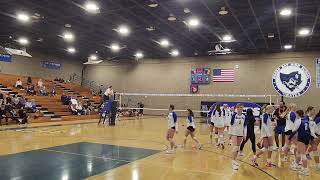 MB Girls Varsity Volleyball vs Pioneer Valley set 1 [upl. by Rede]