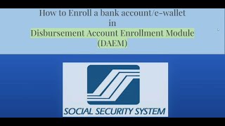 DISBURSEMENT ACCOUNT ENROLLMENT MODULE  Step by step guide [upl. by Kandy]