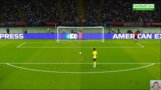 South Africa vs RD Congo Penalty Shootout 2024 Africa Cup of Nations  Video game simulation [upl. by Quintie814]