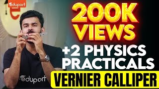 Plus Two Physics Practicals  Vernier Calliper  Eduport Plus Two [upl. by Eednyl]