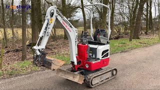 Takeuchi TB210R 2021  Minigraafmachine [upl. by Adnolohs]