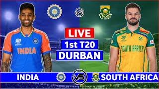 India vs South Africa 1st T20 Live  IND vs SA 1st T20 Live Scores amp Commentary [upl. by Marigolde]