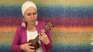 Guru Guru Wahe Guru Guru Ram Das  Kundalini mantra  Ukulele chords for Mirabai Ceiba version [upl. by Adihsaar57]