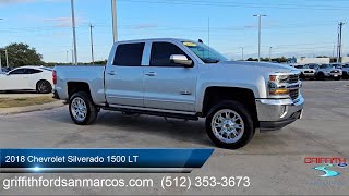 2018 Chevrolet Silverado 1500 LT San Antonio Austin San Marcos New Braunfels Kyle [upl. by Farah]