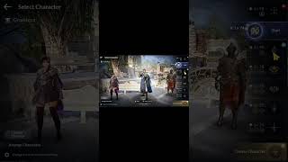 Black Desert Mobiles Shocking New Character Selection Screen [upl. by Akkinahs]