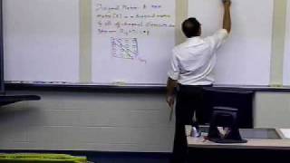 Chapter 0401 Lesson Diagonal and Identity Matrices [upl. by Emmey]