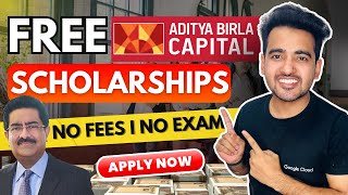 Aditya Birla Free Scholarships 💰 Rs 60000 Per Students  NPS Scholarships for Indian Students [upl. by Alleb]