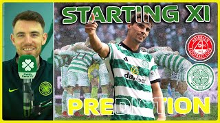 Aberdeen v Celtic  Who Starts in Midfield  Starting XI Prediction [upl. by Kursh286]