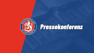 Pressekonferenz nach Wuppertaler SV  FC Gütersloh [upl. by Arihppas]