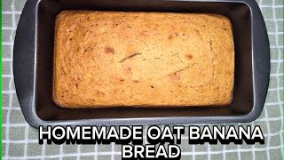 Banana Oatmeal Bread [upl. by Kery]